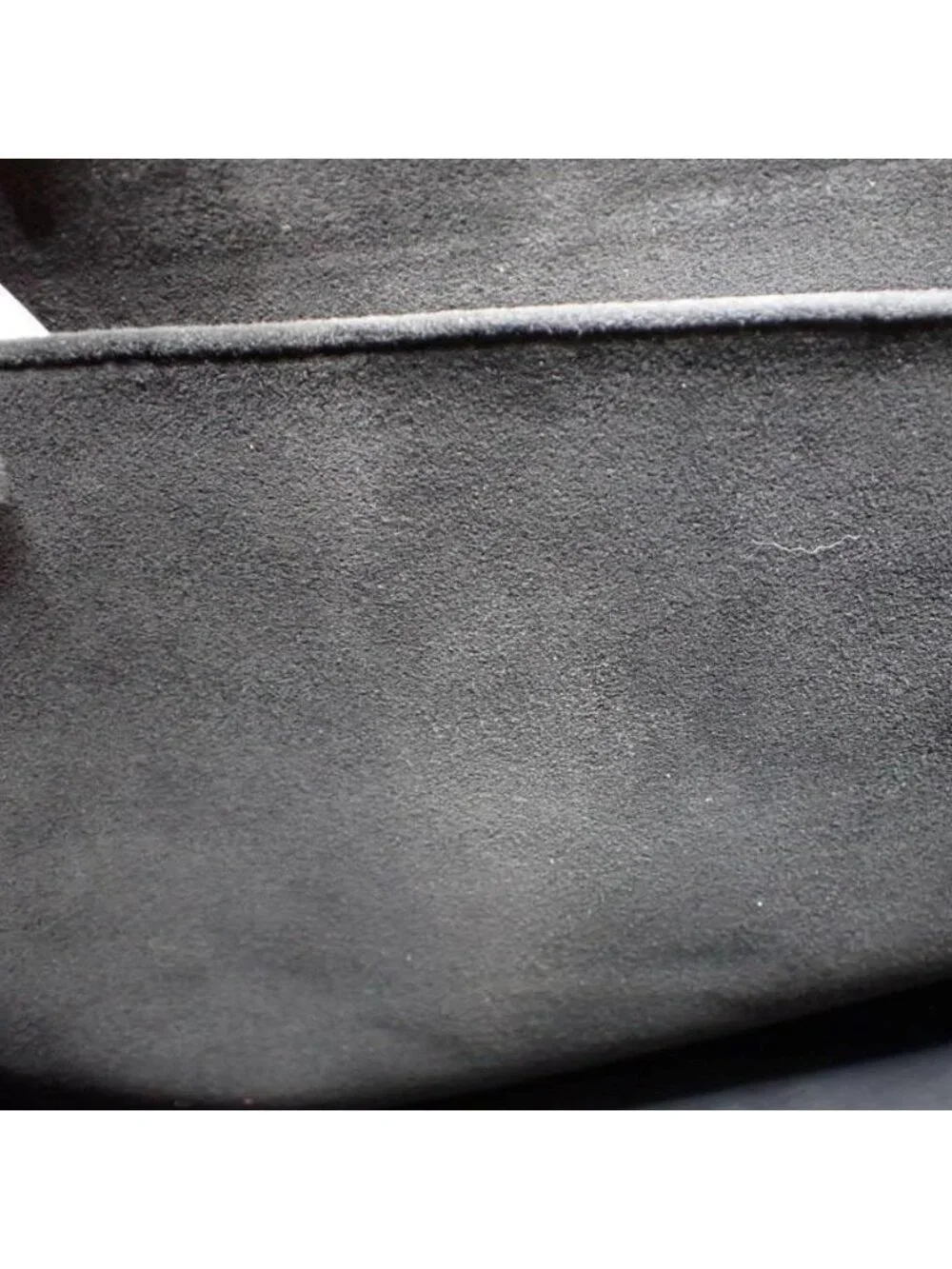 Fendi Selleria Peekaboo Business Bag Handbag Leather Black